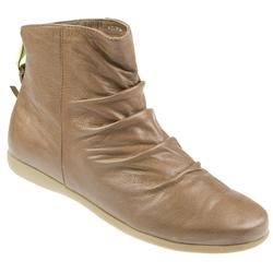 Female BEL10114 Leather Upper Leather Lining Boots in Tan