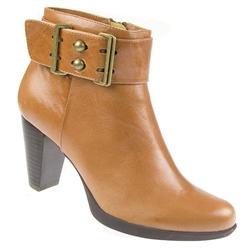 Staccato Female BEL1014 Leather Upper Leather Lining Boots in Tan