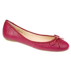 Female BEL11104 Leather Upper Leather Lining Pumps in Red Patent, White Patent