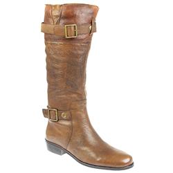 Female Bel8059 Leather Upper Textile Lining Boots in Brown