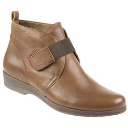 Staccato Female Bel8090 Leather Upper Leather Lining Ankle in Tan