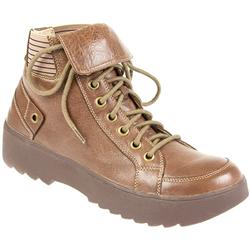 Female Bel8100 Leather Upper Leather/Textile Lining Ankle in Brown