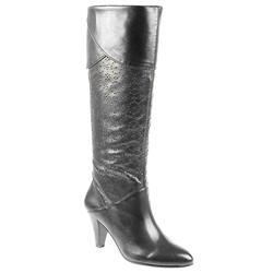 Female Bel8144 Leather Upper Leather Lining Comfort Boots in Black Antique, Burgundy