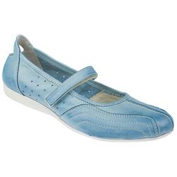 Female SNI500 Leather/Textile Lining Casual Shoes in Blue