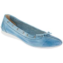 Female STSNI901 Leather Upper Leather Lining Pumps in Blue
