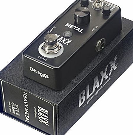 Stagg Blaxx 3 Mode Metal Guitar Effect Pedal