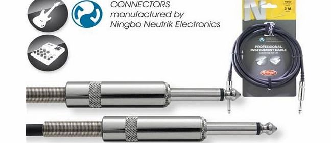 Stagg NGC6 6m N Series 1/4 inch Cable