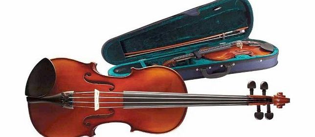 Stagg Solid Maple Violin with Soft Case