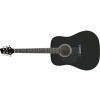 Stagg SW201 Left Handed Acoustic Black