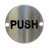 76mm Push Sign