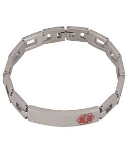 Stainless Steel Medical Identity Bracelet