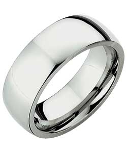 Stainless Steel Plain Band Ring