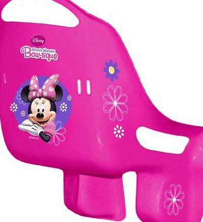 Stamp Disney Minnie C863500 Dolls Seat for Bicycle - Motif of Minnie Mouse with Bow