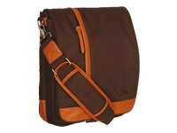 STANDARD TECHNICAL MERCHANDISE STM Small Loft - Shoulder Bag - Chocolate/Orange