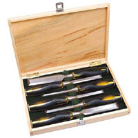 STANLEY D/Grip Pro Chisel Set 6Pc 9 98 522