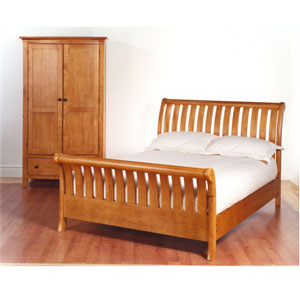 Star Collection Donnington 5ft Kingsize Wooden Bed stead