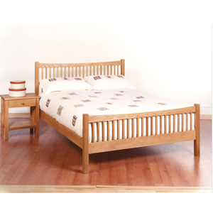 Star Collection Imola 4ft 6in Double Wooden Bedstead