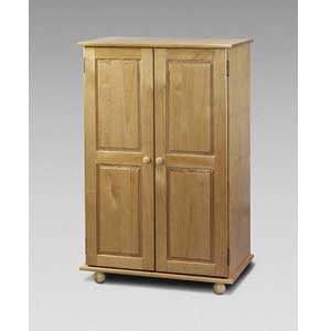 Star Collection Pickwick 2 Door Short Wardrobe
