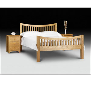 Star Collection Rutland 4ft 6in Double Oak Bedstead