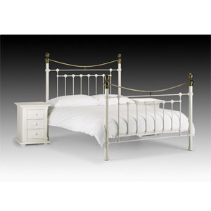 Star Collection Victoria 3FT Single Metal Bedstead