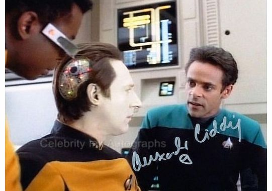 Star Trek Autographs ALEXANDER SIDDIG as Doctor Julian Bashir - Star Trek: Deep Space Nine GENUINE AUTOGRAPH