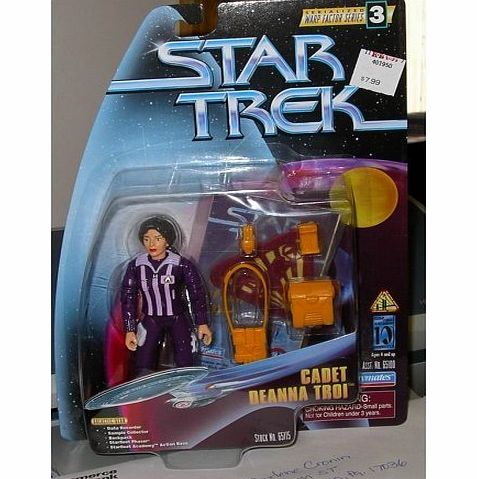 Star Trek  Cadet Deanna Troi Warp Factor Series 3 Moc