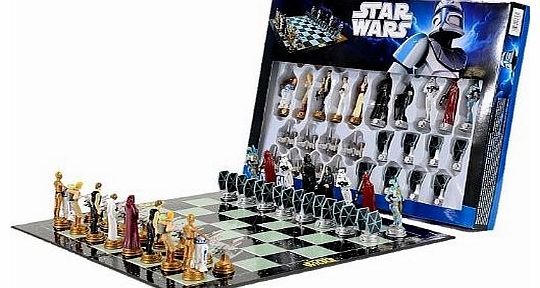 Star Wars 3-D Chess Set Original Star Wars Saga