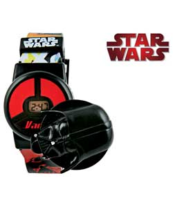Star Wars Action Sounds LCD Watch