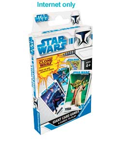 Star Wars Clone Wars Giant Card Game