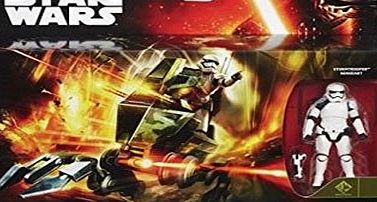 Star Wars Collectable Toy Vehicle - Assault Walker with Stormtrooper Sergeant Action Figure Playset