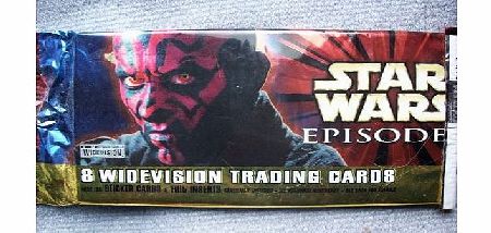 Star Wars Episode 1 Widevision Trading Card Pack - Kickin Collector Cards Series by Legends