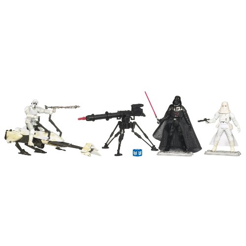 Star Wars Hoth Assault ~ Darth Vader Strikes ~ Star Wars Battle Pack 3.75`` Action Figures
