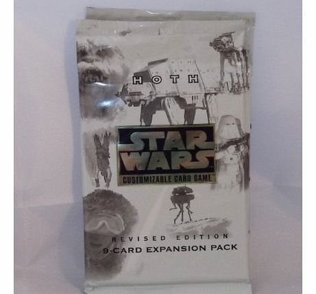 Star Wars Hoth Star Wars Customizable Card Game Trading Card Game Revised Edition 9 Card Expansion Pack