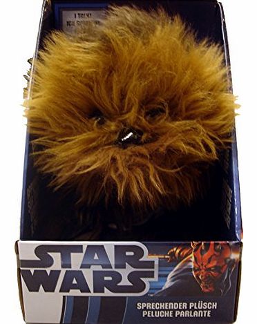 Joy Toy Star Wars 100226 Talking Chewbacca Plush Toy 23 cm in Display Box