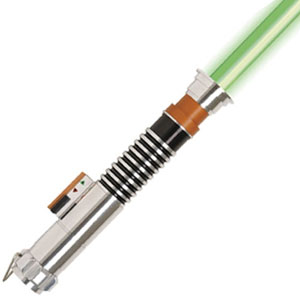 luke skywalker light saber piece