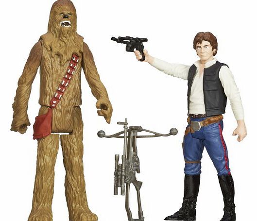Star Wars Mission Series - Han Solo and Chewbacca Figures