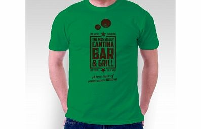 Wars Mos Eisley Cantina Green T-Shirt Small