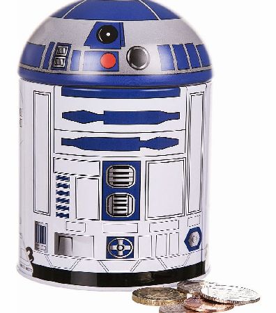 Wars R2-D2 Shaped Money Tin