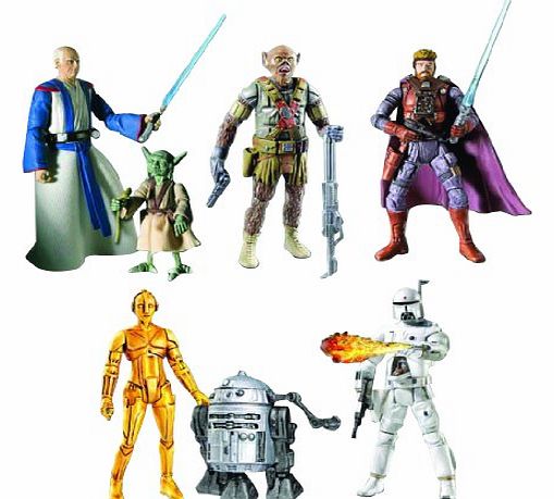 Star Wars Ralph McQuarrie Concept Action Figures Set No 1
