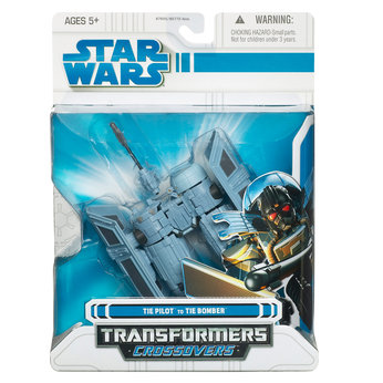 Star Wars Transformers - Tie Pilot to Tie Bomber