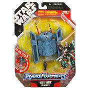 Wars Transformers Vader & Tie Fighter