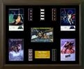 Wars Trilogy - Film Cell Montage: 440mm x 540mm (approx). - black frame with black mount