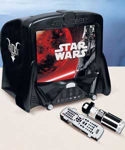 Star Wars TV DVD Combination Unit