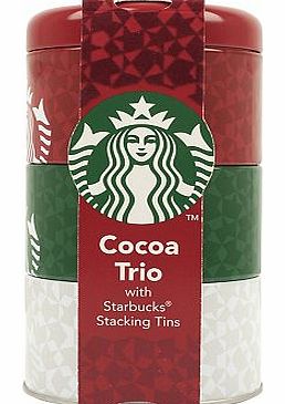 Cocoa Hot Chocolate Trio with Stacking