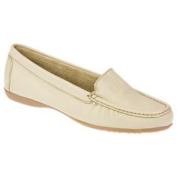 Female STAR1101 Leather Upper Leather Lining Casual Shoes in Beige
