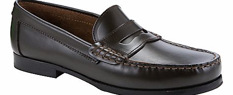 Penny Leather Loafer Shoes
