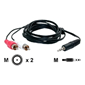 StarTech.com - Audio cable - RCA (M) -