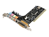 StarTech.com 5.1 Channel PCI Sound Card - sound card