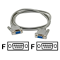 6` Modem Cable DB9F-DB9F