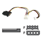StarTech.com Power adapter - 15 pin SATA power -